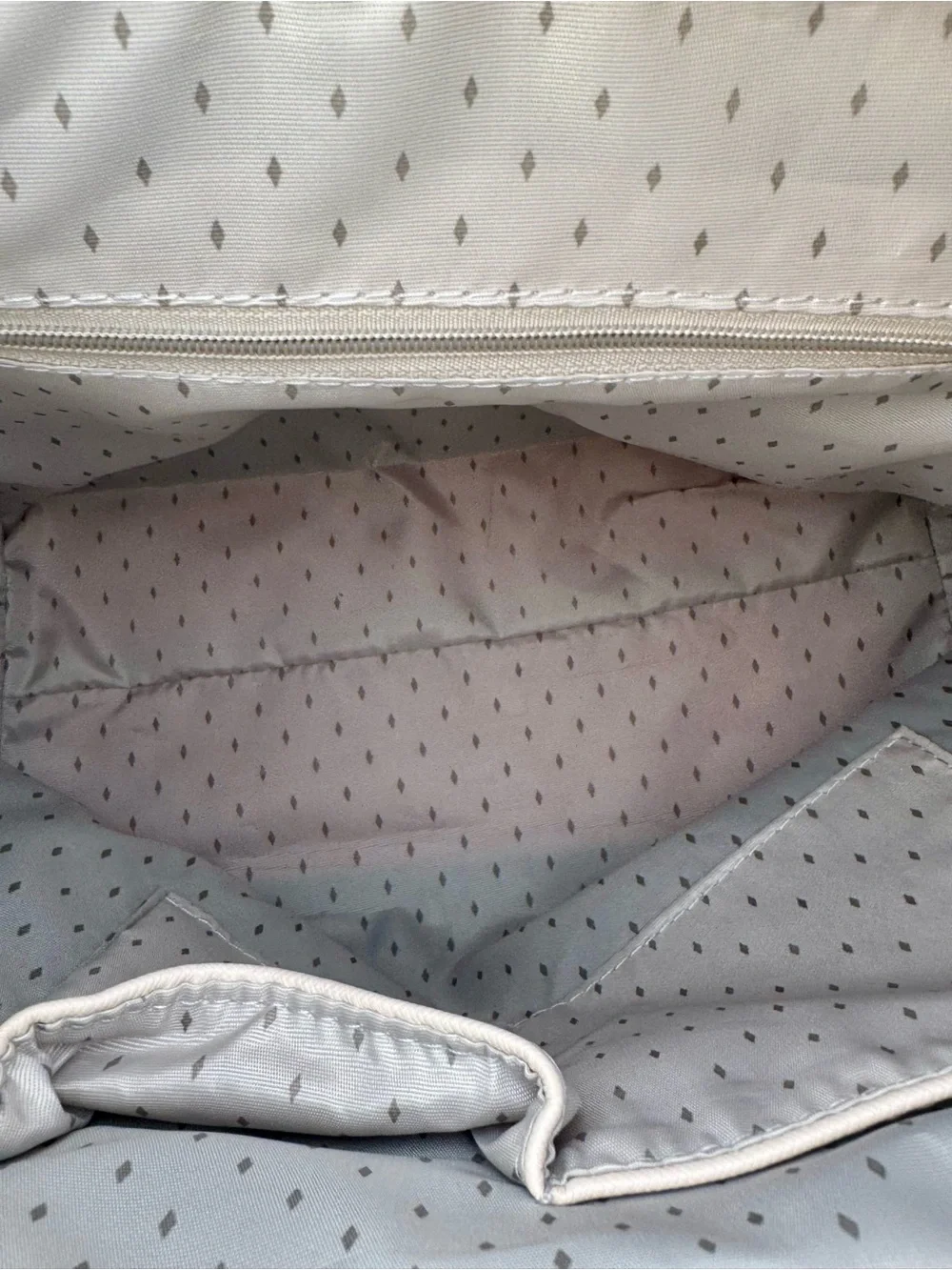 Vanessa Williams Ivory Backpack‎ Purse w Dust Bag